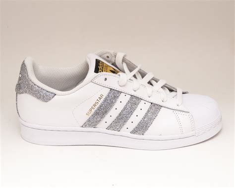 adidas damen superstar sneakers silber glitzer|adidas superstar glitter shoes.